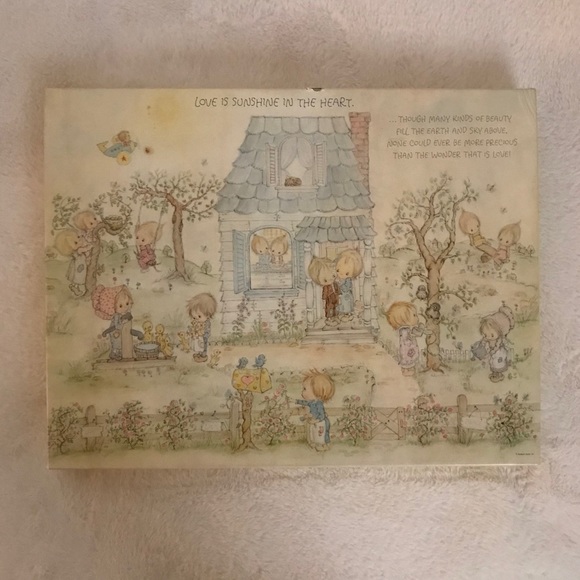 Vintage “Love Is Sunshine In The Heart.” An Authentic Springbok Jigsaw Puzzle - Picture 2 of 8